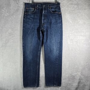 Levi's 501xx Vintage USA Made Button Fly Jeans Mens Size 32x30 Medium Wash